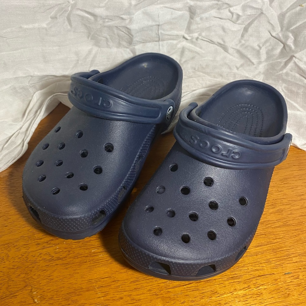 Crocs Classic Navy Blue Clogs